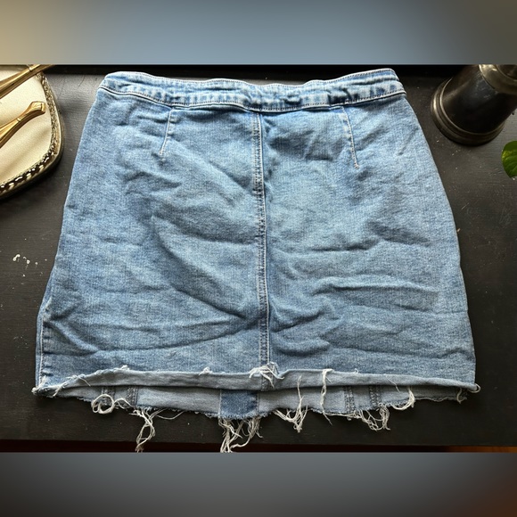 Rue21 Button Front Denim Mini Skirt - Picture 5 of 5